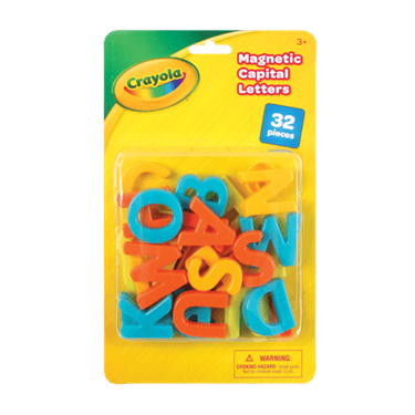 Crayola 32 Piece Magnetic Capital Letters (Upper Case)